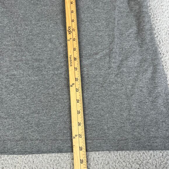 CAT Caterpillar T Shirt Mens Medium Grey Logo Crew Neck Short Sleeve Work Logo - Picture 8 of 10